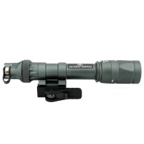 M622V Weapon Scout Flashlight with IR & Remote Pressure Switch Pad & QD Flashlight Mount, 500 Lumens LED Light