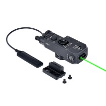 Metal CQBL Laser Sights，With IR Laser + Red/Green/Blue Laser Sight，With Pressure Switch & M300/M600 Series Flashlight Base Mount