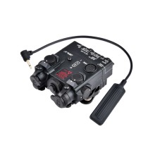 Plastic DBAL-A2 Laser Sights，With IR Laser + Red/Green/Blue Laser Sight + IR Light Illuminator Night Vision Flashlight