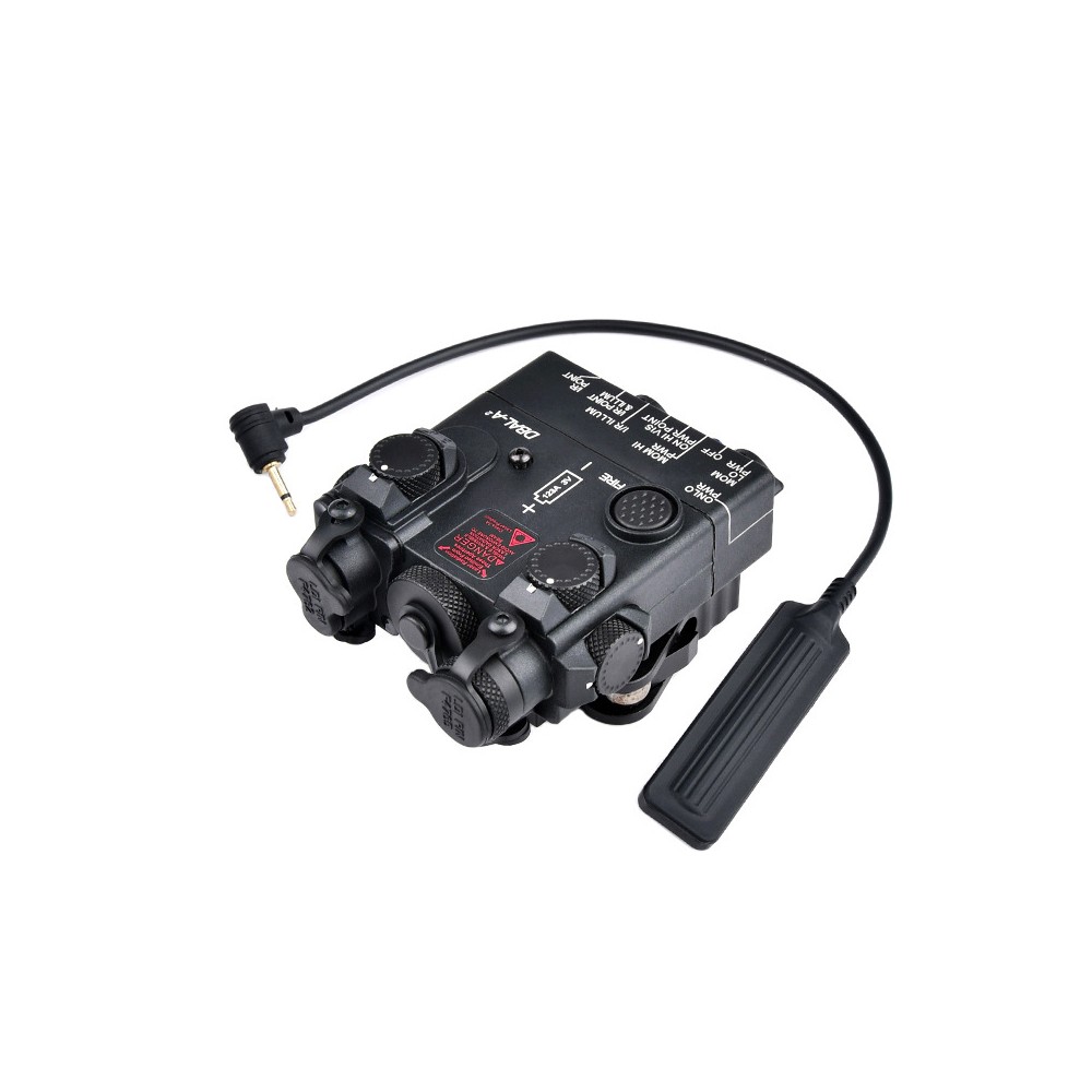 Plastic DBAL-A2 Laser Sights，With IR Laser + Red/Green/Blue Laser Sight + IR Light Illuminator Night Vision Flashlight