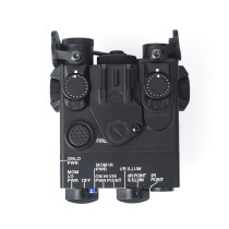 Metal DBAL-A2 Box Laser Sights，With IR Laser + Strobe/Momentary/Constant Modes Whitelight LED 160 Lumens Flashlight