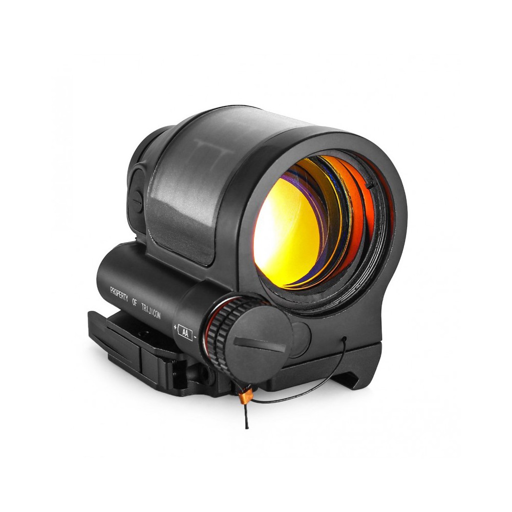 SRS Solar Power Sealed Red Dot Sight，Tactical Reflex Sight with Quick Release Mount