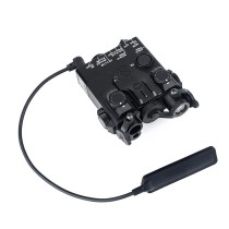 Metal DBAL-A2 Box Laser Sights，With IR Laser + Strobe/Momentary/Constant Modes Whitelight LED 160 Lumens Flashlight