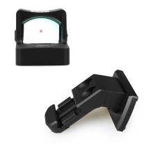 RMR Red Dot Reflex Sights With 45 Degrees Offset Optic Mount Base Adapter Plate Combo