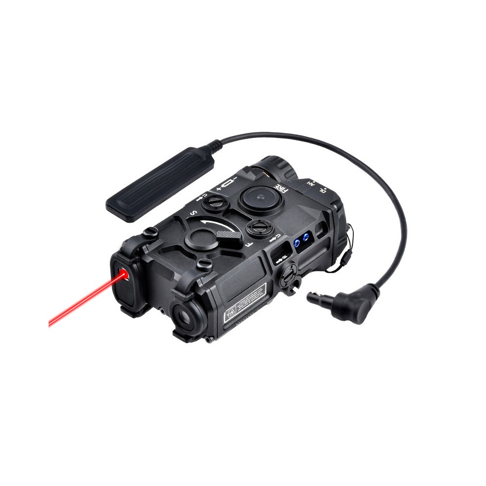 Metal OGL Laser Sights，with IR Laser + IR Fill Light + Strobe/Momentary/Constant Modes Whitelight LED 220 Lumens Flashlight