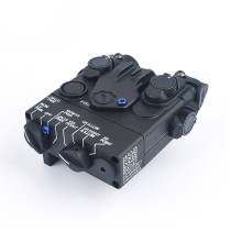 Plastic DBAL-A2 Box Laser Sights，With IR Laser + Red/Green/Blue Laser Sight + Whitelight LED 160 Lumens Flashlight