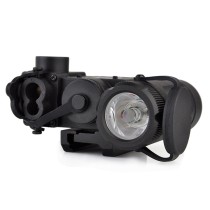 Plastic DBAL-D2 Box Laser Sights，With IR Laser + Red/Green Laser Sight + Whitelight LED 170 Lumens Flashlight