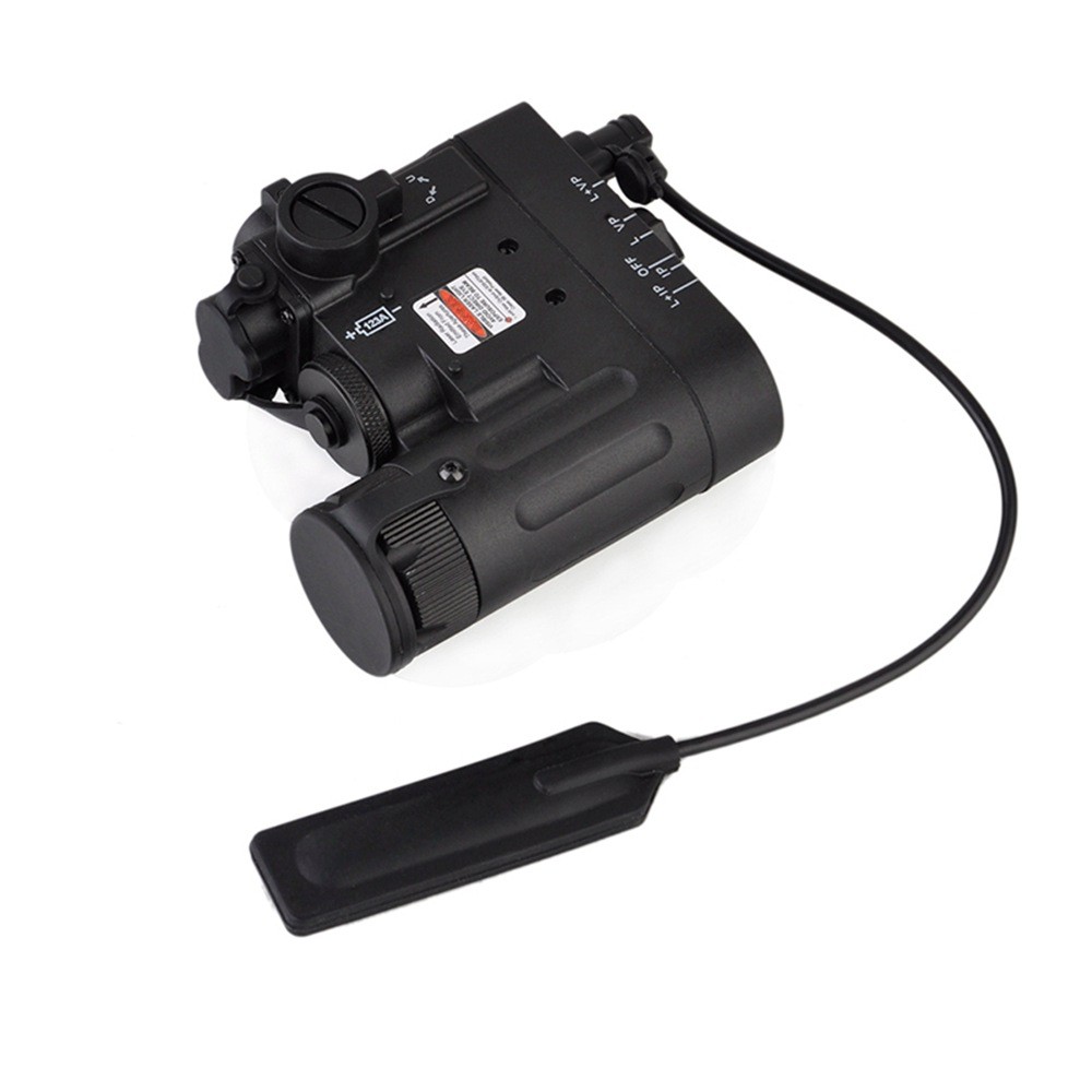 Plastic DBAL-D2 Box Laser Sights，With IR Laser + Red/Green Laser Sight + Whitelight LED 170 Lumens Flashlight