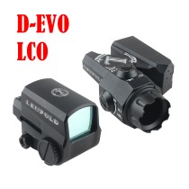 D-EVO LCO 6X Reticle Tactical Dual-Enhanced View Optics Scopes Magnifier & Red Dot Holographic Reflex Sights Combo