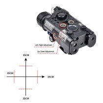 Plastic L3-NGAL Box Laser Sights，With IR Laser + Red/Green Laser Sight + IR Light Illuminator Night Vision Flashlight