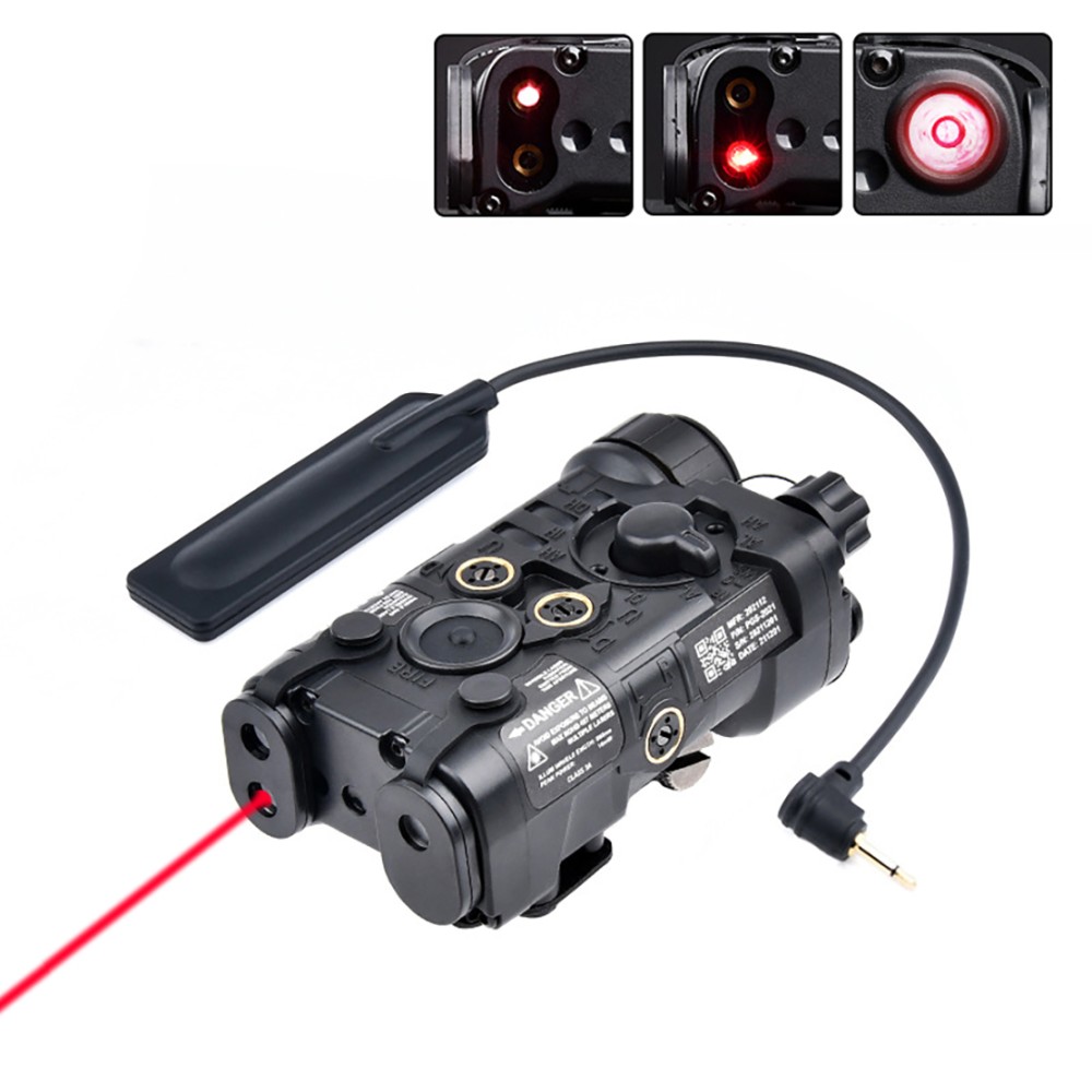 Plastic L3-NGAL Box Laser Sights，With IR Laser + Red/Green Laser Sight + IR Light Illuminator Night Vision Flashlight