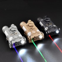 Plastic L3-NAGL Box Laser Sights，With IR Laser + Red/Green/Blue Laser Sight + Whitelight LED 150 Lumens Flashlight