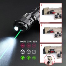 Plastic MAWL C1+ Box Laser Sights，With IR Laser + Red/Green/Blue Laser Sight + IR Fill Light + Whitelight LED 220 Lumens