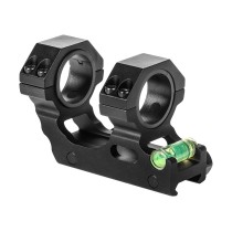 Scope Mounting Rings with Bubble Level, Compact Scope Mounts Base，Dual Rings Mount Adapter Ring  25.4mm/30mm