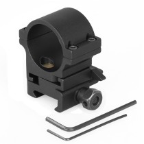 30mm Tube Scope Mount，Flip to Side Mount Rings Rotatable Mount，For 20mm Rail