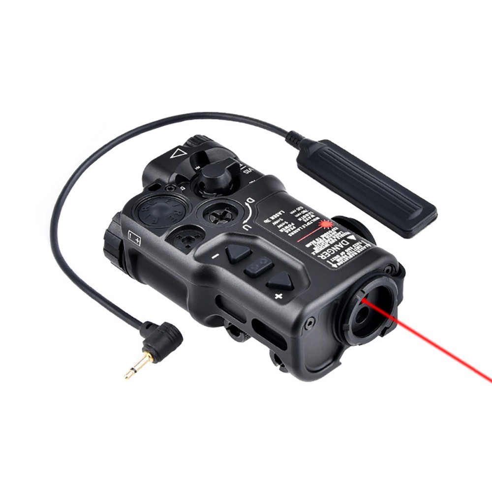 Metal RAID X Box Laser Sights，With IR Laser ，3-Level Brightness Adjustable，With Pressure Switch，For 20mm Rail