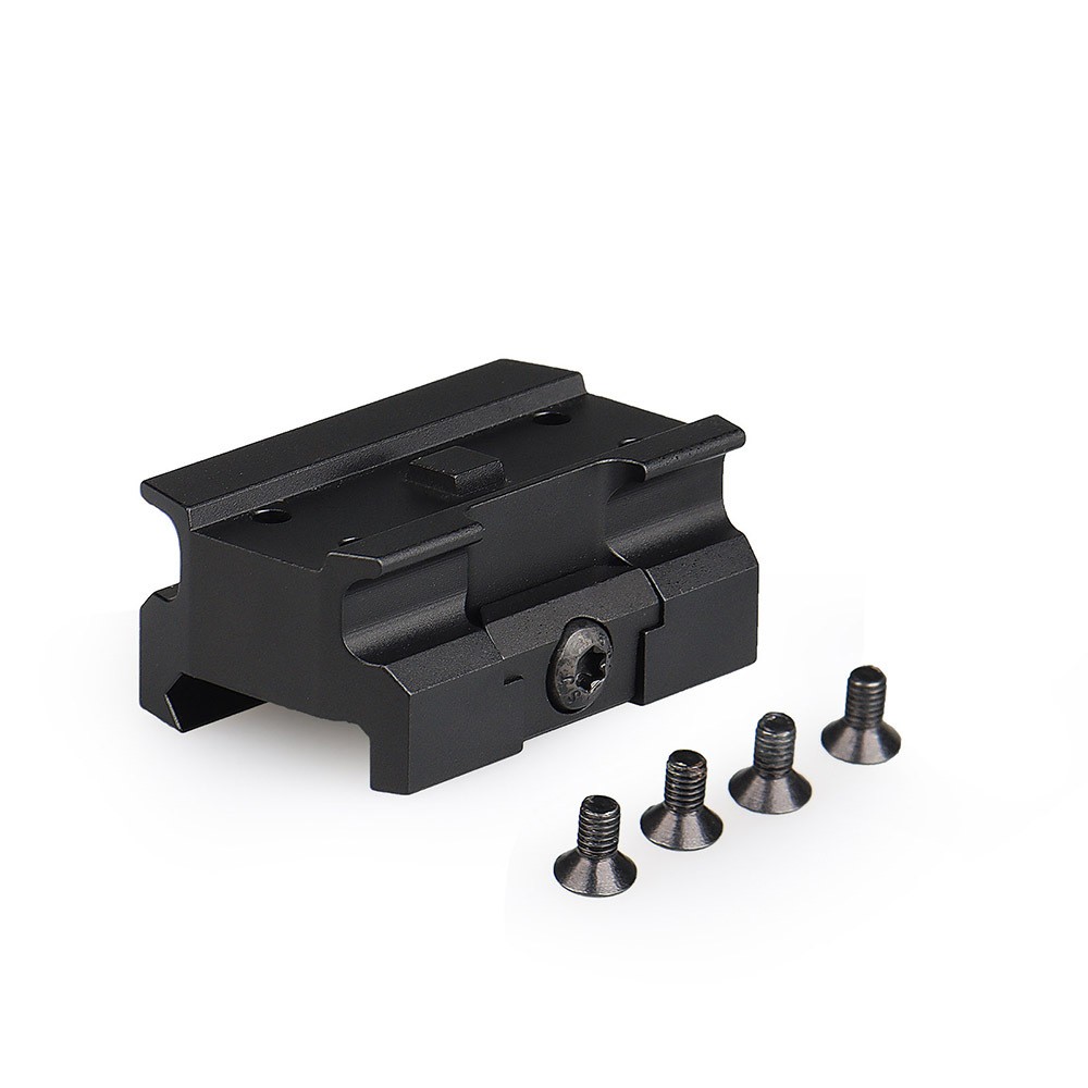 T2RDS Red Dot Riser Mount Metal Heighten Base Optics Integrated Low Profile Kits，For T1/T2 Footprint Red Dot Sights