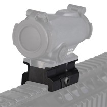 T2RDS Red Dot Riser Mount Metal Heighten Base Optics Integrated Low Profile Kits，For T1/T2 Footprint Red Dot Sights