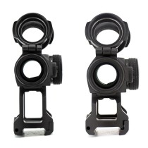 1.57'' & 1.93'' Scopes Riser Mount Base Combo，QD Quick Release Detach Heighten Optic Mount，For T1 T2