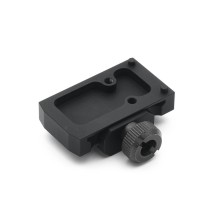 Optics Mini Red Dot Sight Mounting Plate Base，CNC Aluminum Alloy，With Screws And Wrench