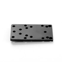 Universal Rear Sight Fixing Plate Adapter Base Mount Kit，for Red Dot Sight Optics Mount