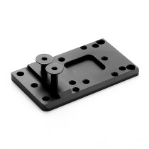 Universal Rear Sight Fixing Plate Adapter Base Mount Kit，for Red Dot Sight Optics Mount