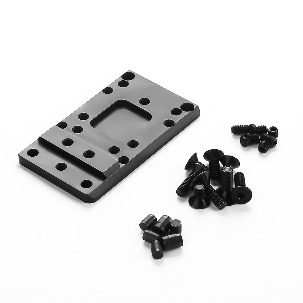 Universal Rear Sight Fixing Plate Adapter Base Mount Kit，for Red Dot Sight Optics Mount