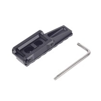 Optic Riser Mount 20mm Rail，Fast Riser Red Dot Riser，For Red Dot Sight Scope Optics，2.26"