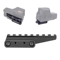 Optic Riser Mount 20mm Rail，Fast Riser Red Dot Riser，For Red Dot Sight Scope Optics，2.26"