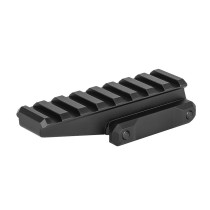 Optic Riser Mount 20mm Rail，Fast Riser Red Dot Riser，For Red Dot Sight Scope Optics，2.26"