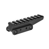 Optic Riser Mount 20mm Rail，Fast Riser Red Dot Riser，For Red Dot Sight Scope Optics，2.26"