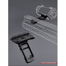 45 Degree Oblique Offset Mount Bracket，Multifunction Side Mounting Base，for T Series Red Dot Sight