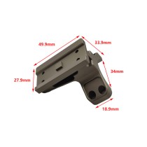 Tactical Mount Adapter Plate Base，For 34mm Pipe Diameter Scope，For T Series Red Dot Sight