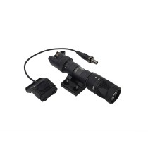 M300V 500 Lumens Tactical Scout Flashlight with Modular Modbutton Remote Pressure Switch & Mount