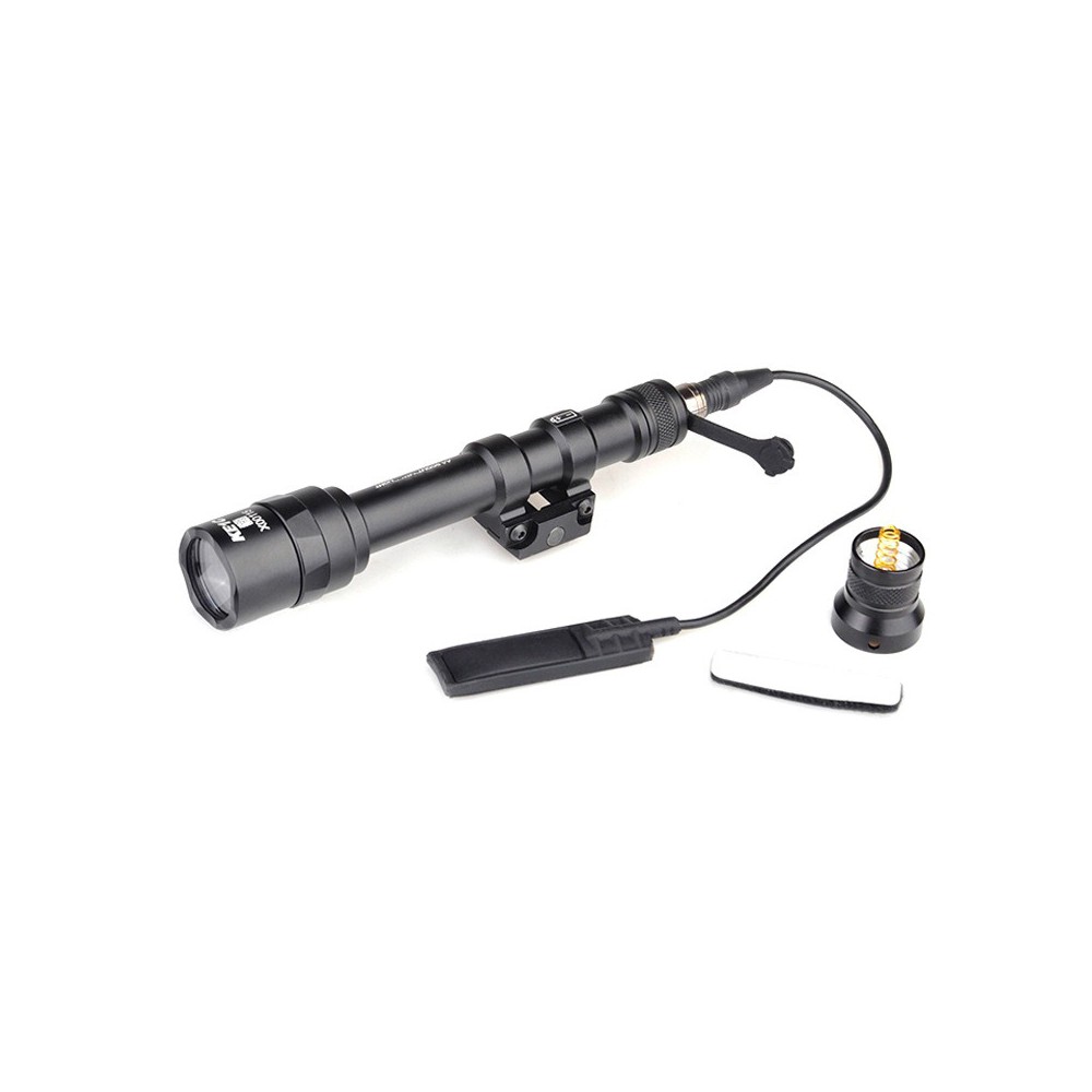 M600AA Mini Scout Flashlight Light，200 Lumens Tactical LED Whitelight Torch Light，with Pressure Switch