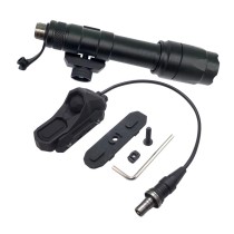 M600C Tactical Scout Flashlight 800 Lumens With Remote Pressure Push Button Switch Combo