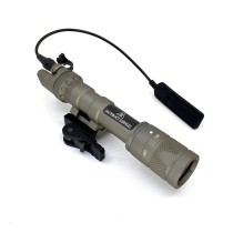 M622V Tactical Scout Flashlight with IR Function & Remote Pressure Switch Pad Assembly