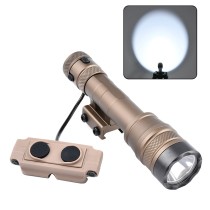 1300 Lumens Mini Scout Torch Light，Tactical LED Whitelight Flashlight