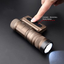 1800 Lumens Scout Torch Light，Mini Tactical LED Whitelight Flashlight