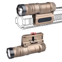 1800 Lumens Scout Torch Light，Mini Tactical LED Whitelight Flashlight