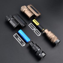 1800 Lumens Scout Torch Light，Mini Tactical LED Whitelight Flashlight