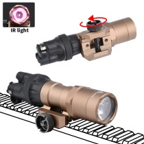 M300B Tactical IR Flashlight，850nm IR Illuminator LED Mini Scout Torch Light