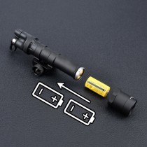 M600B Mini Scout Torch Light，400 Lumens Tactical LED Whitelight Flashlight