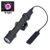 M600B Tactical IR Flashlight，850nm IR Illuminator LED Mini Scout Torch Light