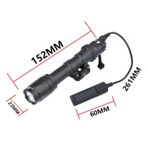 M600C Tactical IR Flashlight，850nm IR Illuminator LED Mini Scout Torch Light