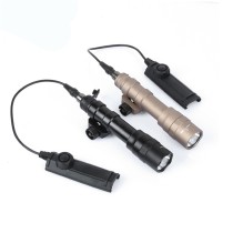 M600DF Mini Scout Torch Light，1400 Lumens Tactical LED Whitelight Flashlight