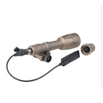 M600P 630 Lumens Tactical LED Whitelight Flashlight，Mini Scout Torch Light，With Remote Pressure Switch