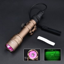 Tactical IR Flashlight，850nm IR Illuminator LED Mini Scout Torch Light，Infrared Light Night Vision Flashlight