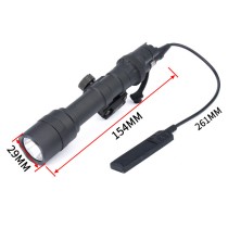 Tactical IR Flashlight，850nm IR Illuminator LED Mini Scout Torch Light，Infrared Light Night Vision Flashlight