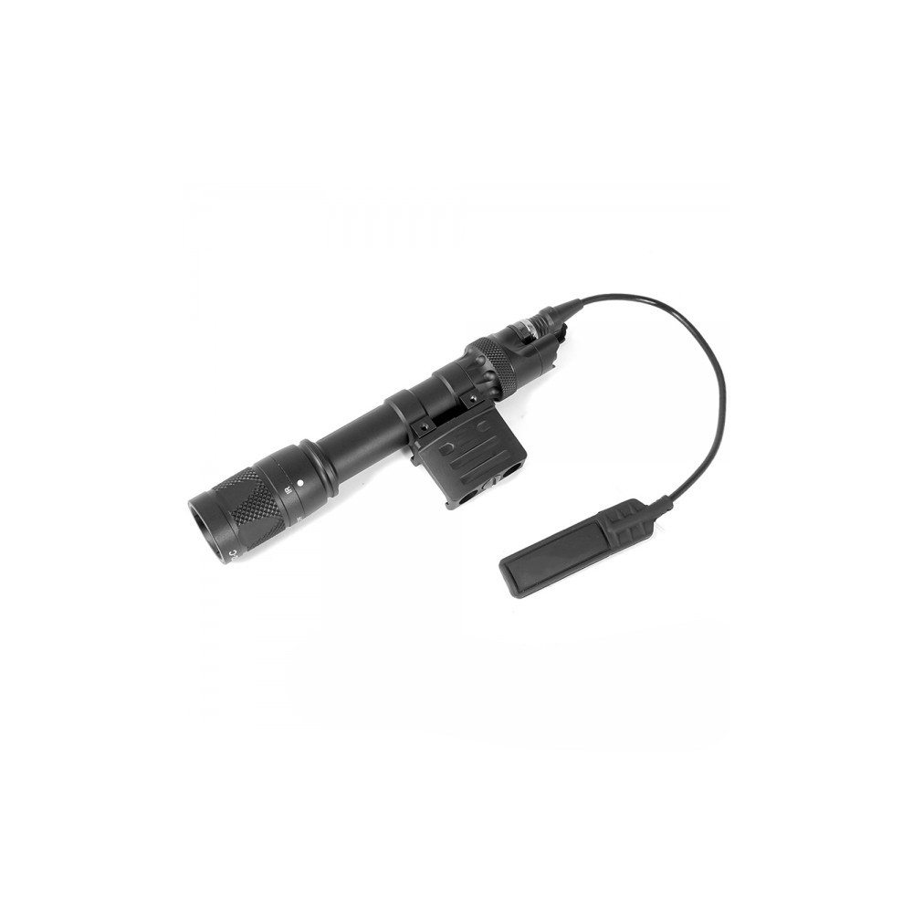 M612V Mini Scout Torch Light，200 Lumens Tactical LED Whitelight Flashlight，with Remote Pressure Switch